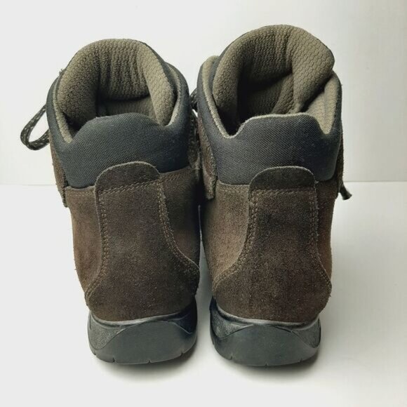 ASOLO Vibram Suede Leather Hiking Lace-Up Boots Brown Sz 7.5 - Picture 8 of 14